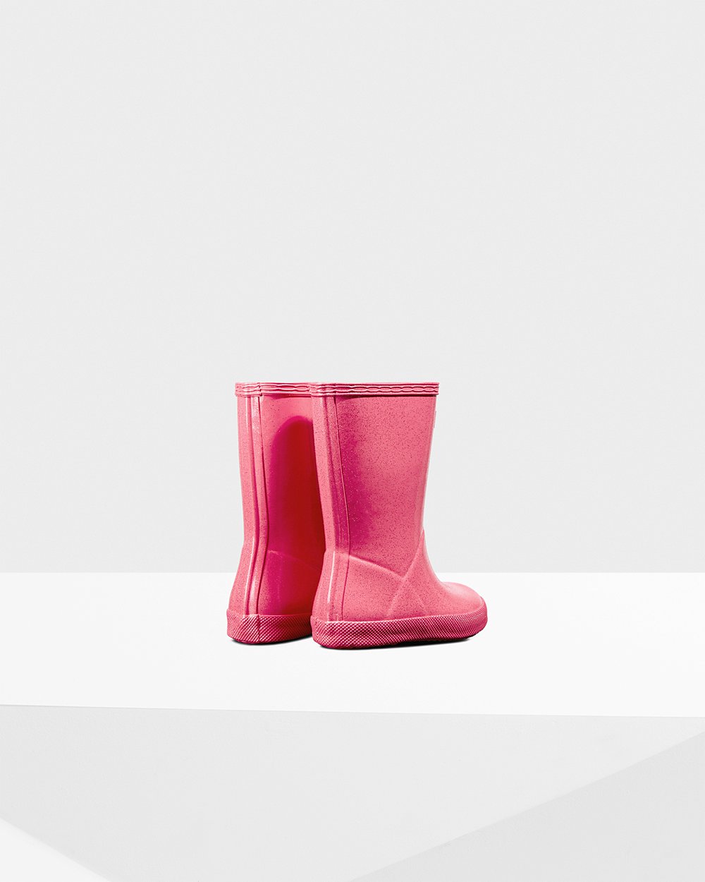 Bottes de Pluie Hunter Original First Classic Starcloud Enfant Rose SXRJBIG-21